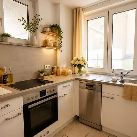 Daire Zentrales In Mit Terrasse Fuer Bis Zu 5 Personen